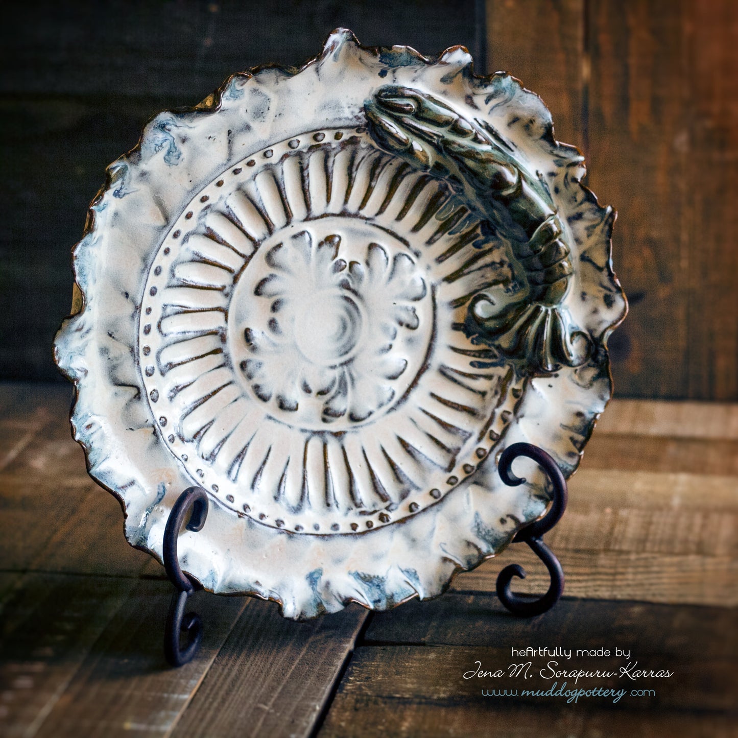 Blue Crawfish (Krevis Blé) Decorative Plate