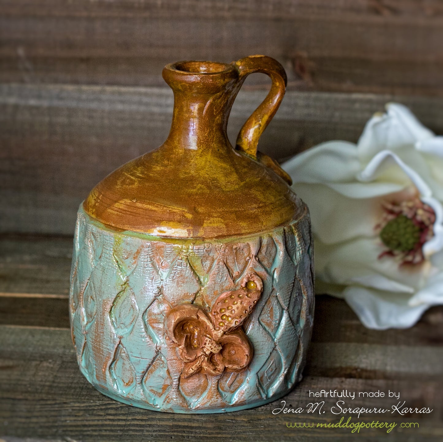 Southern Charm Whiskey Jug [Fleur de Lis]